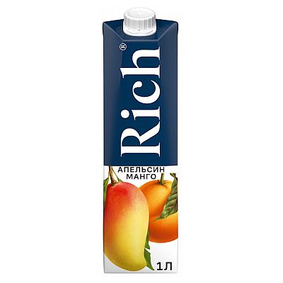 Сок Rich Апельсин Манго 1 л