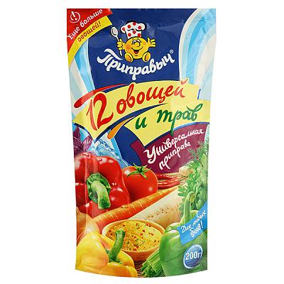  Универсальная приправа Приправыч 12 овощей и трав 200 г в интернет-магазине свежих фермерских продуктов Apeti.ru