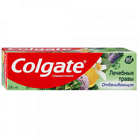 Зубная паста Colgate лечебные травы 100 мл в интернет-магазине продуктов с Преображенского рынка Apeti.ru