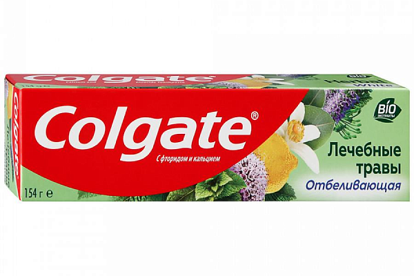  Зубная паста Colgate лечебные травы 100 мл в интернет-магазине продуктов с Преображенского рынка Apeti.ru