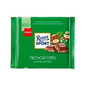 Шоколад Ritter Sport молочный лесной орех 100 г в интернет-магазине свежих фермерских продуктов Apeti.ru