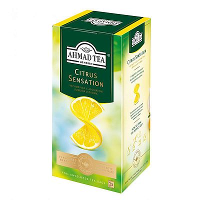 Чай черный Ahmad Tea citrus sensation 25 пак