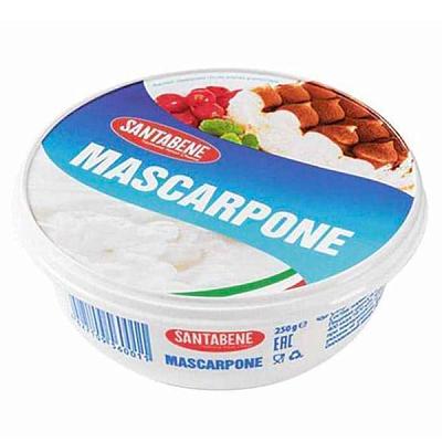  Сыр Santabene Mascarpone 80% 250 г в интернет-магазине свежих фермерских продуктов Apeti.ru