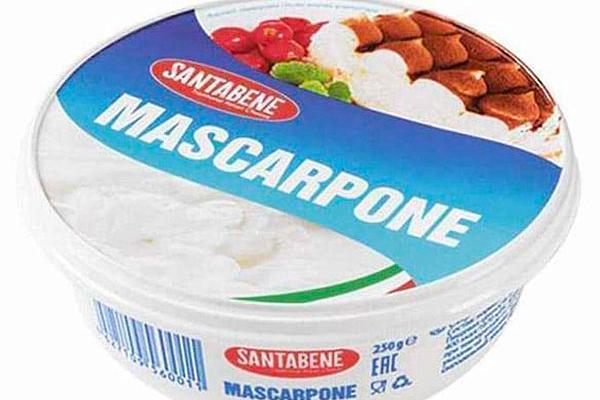  Сыр Santabene Mascarpone 80% 250 г в интернет-магазине продуктов с Преображенского рынка Apeti.ru
