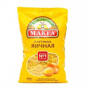  Макаронные изделия Makfa паутинка яичная 400 г в интернет-магазине свежих фермерских продуктов Apeti.ru