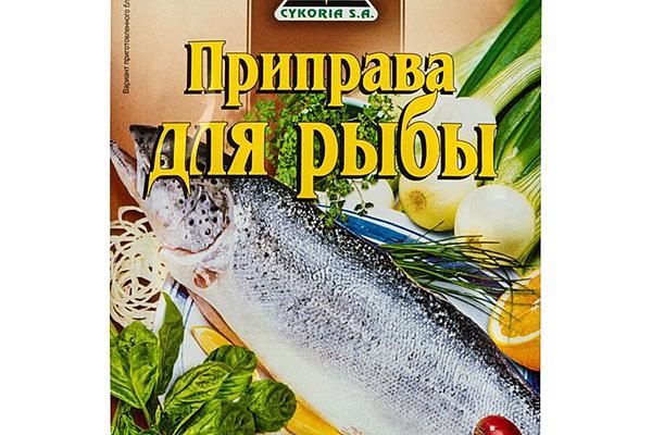  Приправа CYKORIA S.A. для рыбы 40 г в интернет-магазине продуктов с Преображенского рынка Apeti.ru