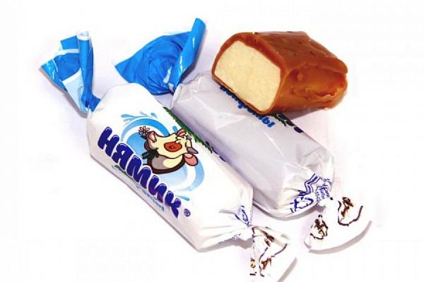  Конфеты Акконд Нямик неглазированные 500 г																			 в интернет-магазине продуктов с Преображенского рынка Apeti.ru