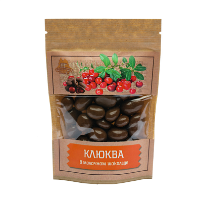  Драже Клюква вяленая в молочном шоколаде 100г в интернет-магазине свежих фермерских продуктов Apeti.ru