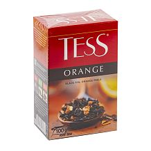Чай черный Tess Orange с цедрой апельсина 100 г