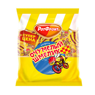 Конфеты желейные Очумелый шмелик микс 250г