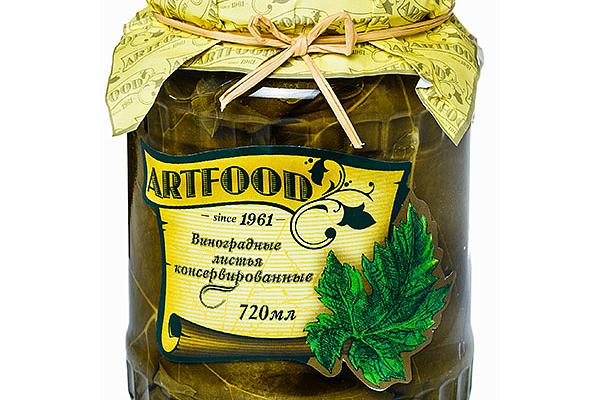  Виноградные листья Artfood 720 мл в интернет-магазине продуктов с Преображенского рынка Apeti.ru