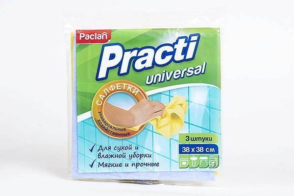  Набор универсальных салфеток для уборки Practi Paclan, 38*38 см в интернет-магазине продуктов с Преображенского рынка Apeti.ru