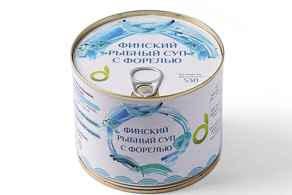  Финский рыбный суп из форели Ecofood 530 гр в интернет-магазине продуктов с Преображенского рынка Apeti.ru