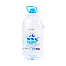 Вода Монте Аква негазированная 5 л