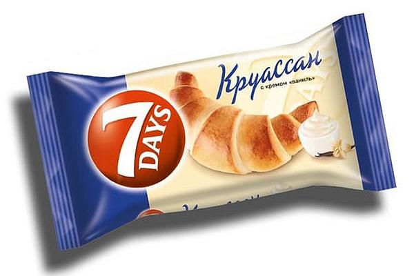  Круассан 7 Days с кремом ваниль 65 г в интернет-магазине продуктов с Преображенского рынка Apeti.ru
