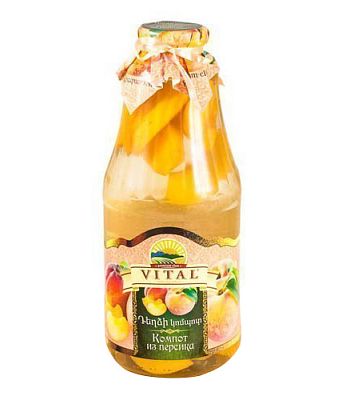Компот Vital из персика 1 л