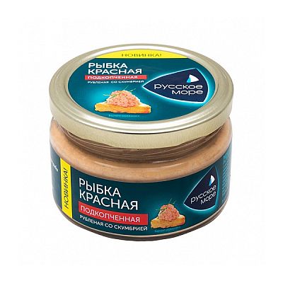 Паста рыбная "Рыбка красная" подкопченная со скумбрией 180 г