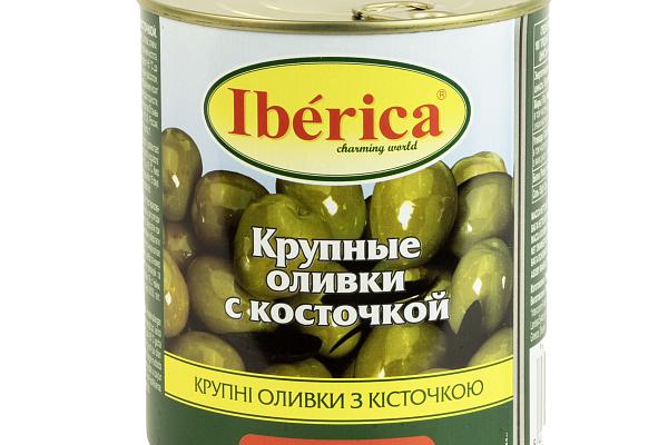  Оливки Iberica крупные с косточкой 850 г в интернет-магазине продуктов с Преображенского рынка Apeti.ru