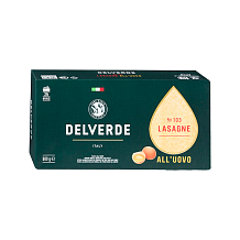 Макароны № 103 Лазанье "Дельверде" яичные 500г