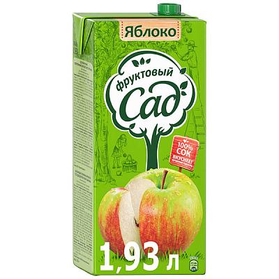  Нектар Фруктовый Сад яблочный 1,93 л в интернет-магазине свежих фермерских продуктов Apeti.ru