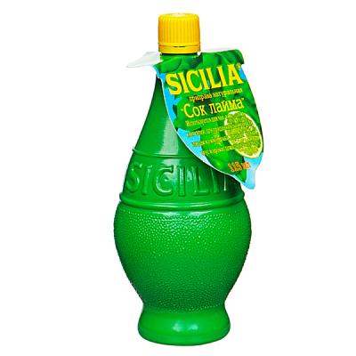  Сок лайма натуральный Sicilia 115 мл в интернет-магазине свежих фермерских продуктов Apeti.ru