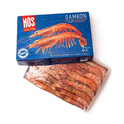 Лангустины с головой L1 крупные 1 кг