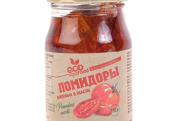  Помидоры Ecofood вяленые в масле 110 г в интернет-магазине продуктов с Преображенского рынка Apeti.ru