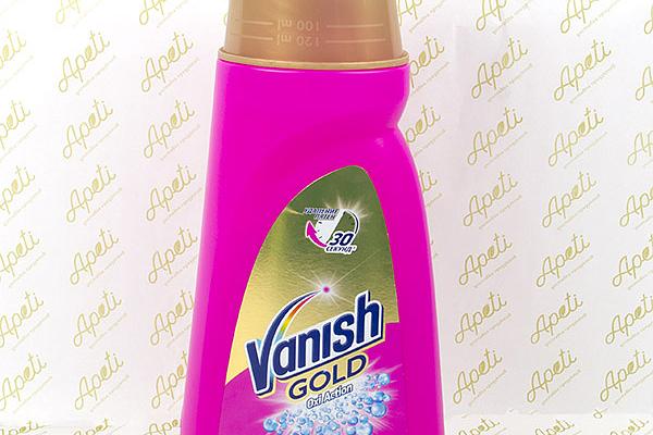  Пятновыводитель Vanish Gold Oxi Action 1 л в интернет-магазине продуктов с Преображенского рынка Apeti.ru