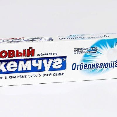 Зубная паста Новый жемчуг отбеливающая 100 мл в интернет-магазине свежих фермерских продуктов Apeti.ru