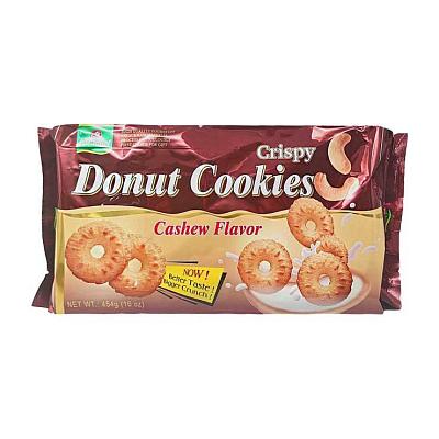  Печенье DONUT COOKIES со вкусом кешью 454г в интернет-магазине свежих фермерских продуктов Apeti.ru