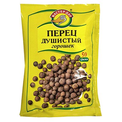 Перец душистый Мастер Дак горошек 50 г