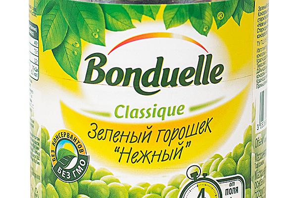  Горошек Bonduelle зеленый нежный 400 г в интернет-магазине продуктов с Преображенского рынка Apeti.ru