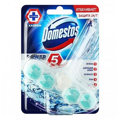  Блок для унитаза Domestos Power с хлором кристальная чистота 55 г в интернет-магазине свежих фермерских продуктов Apeti.ru