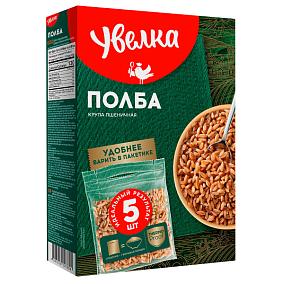  Крупа полба Увелка в пакетах для варки 5*80 г в интернет-магазине свежих фермерских продуктов Apeti.ru