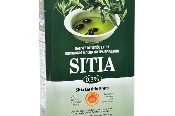  Масло оливковое Sitia 0,3% Extra Virgin 1 л в интернет-магазине продуктов с Преображенского рынка Apeti.ru