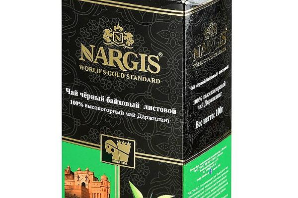  Чай черный Nargis Даржилинг байховый листовой 100 г в интернет-магазине продуктов с Преображенского рынка Apeti.ru