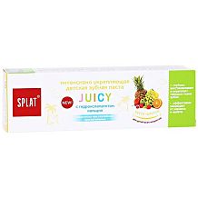 Зубная паста Splat Juicy Тутти-Фрутти для детей всех возрастов 35 мл