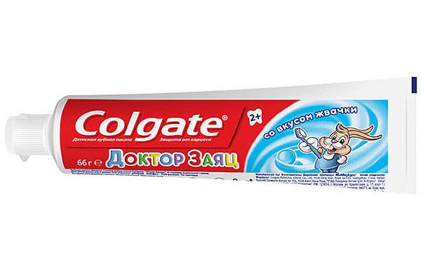  Зубная паста Colgate Доктор заяц со вкусом жвачки 50 мл в интернет-магазине продуктов с Преображенского рынка Apeti.ru
