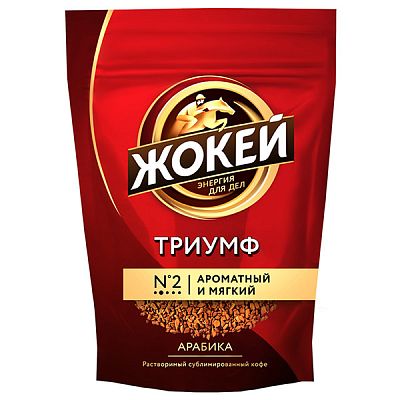 Кофе Жокей триумф растворимый сублимированный 75 г