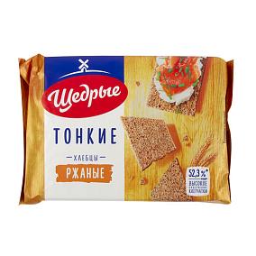  Хлебцы Щедрые ржаные 170 г в интернет-магазине свежих фермерских продуктов Apeti.ru