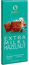 Шоколад O'Zera молочный с фундуком 90 г