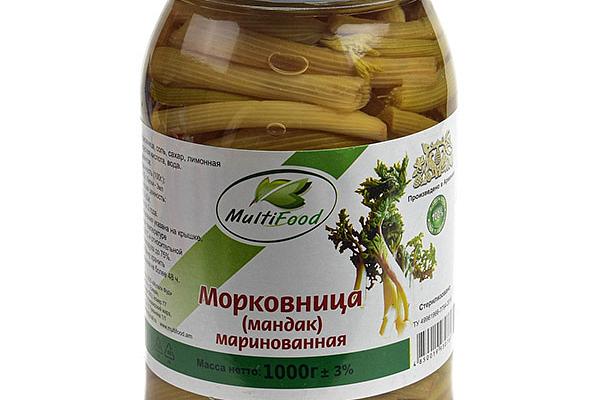  Морковница (Мандак) MultiFood маринованная 1000 г в интернет-магазине продуктов с Преображенского рынка Apeti.ru