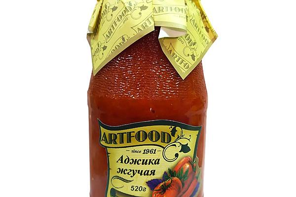 Аджика жгучая Artfood 520 г в интернет-магазине продуктов с Преображенского рынка Apeti.ru