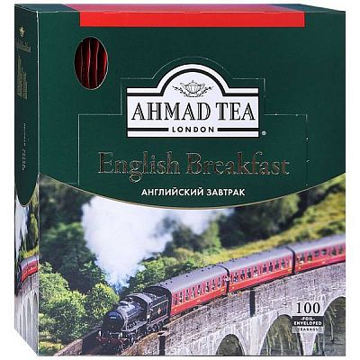 Чай черный Ahmad Tea English Breakfast 100 пак