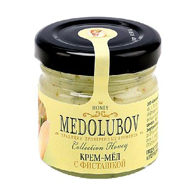 Крем-мед Medolubov с фисташкой 40 мл в Apeti.ru Крем-мед Medolubov с фисташкой 40 мл в интернет-магазине свежих фермерских продуктов Apeti.ru