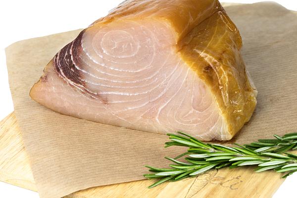  Филе рыбы меч холодного копчения весовой в интернет-магазине продуктов с Преображенского рынка Apeti.ru