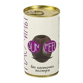  Маслины черные Sunfeel без косточки экстра 370 мл в интернет-магазине свежих фермерских продуктов Apeti.ru