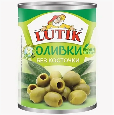 Оливки LUTIK без косточки 280 г