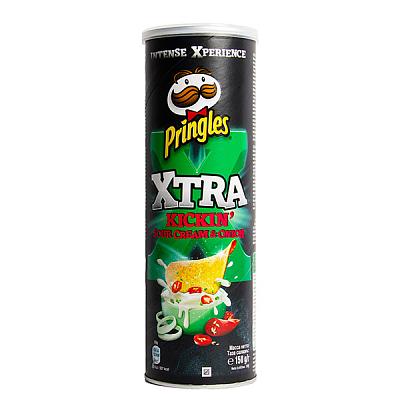  Чипсы Pringles Xtra сметана VS лук в интернет-магазине свежих фермерских продуктов Apeti.ru