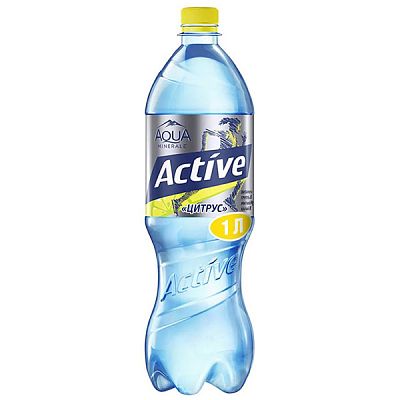 Вода Aqua Minerale active цитрус 1 л